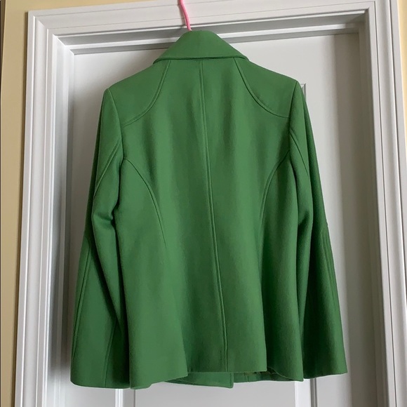 Guess winter coat. Green. Wool blend. Gently worn. - Picture 2 of 4